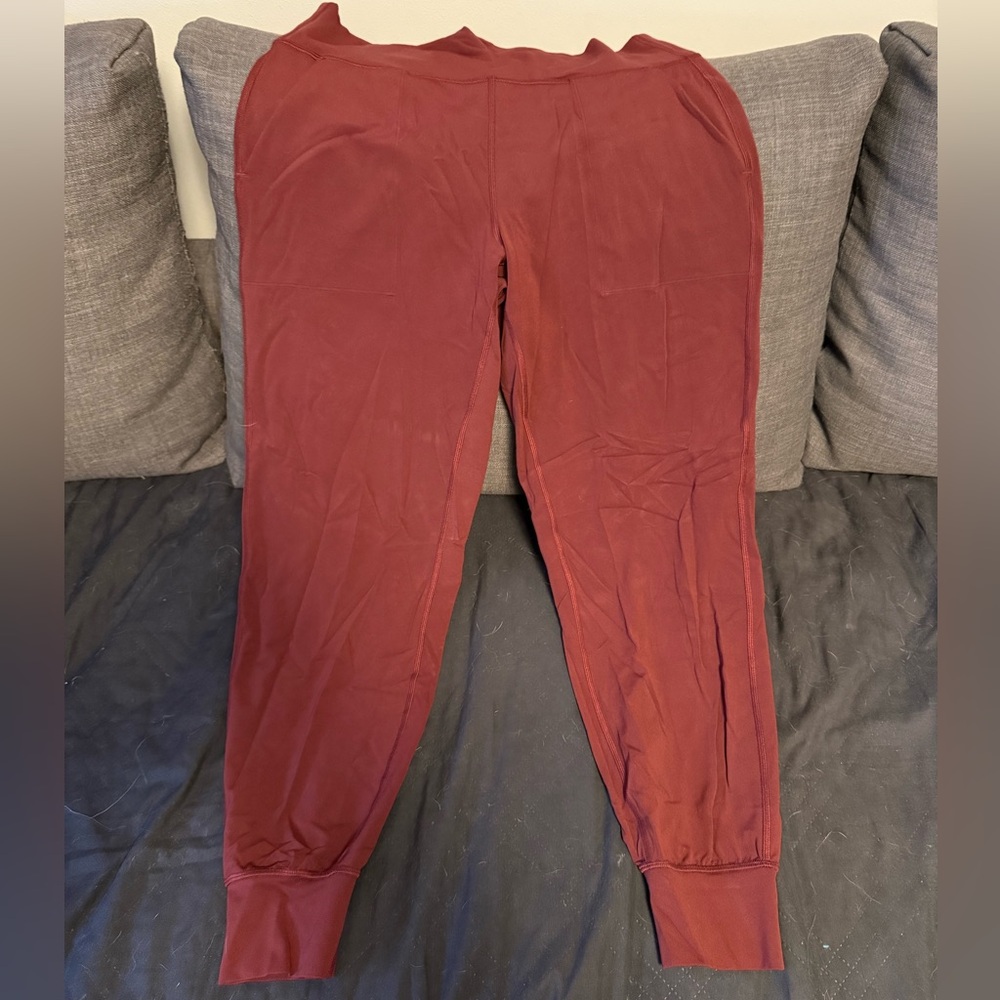 Lululemon Maroon Joggers